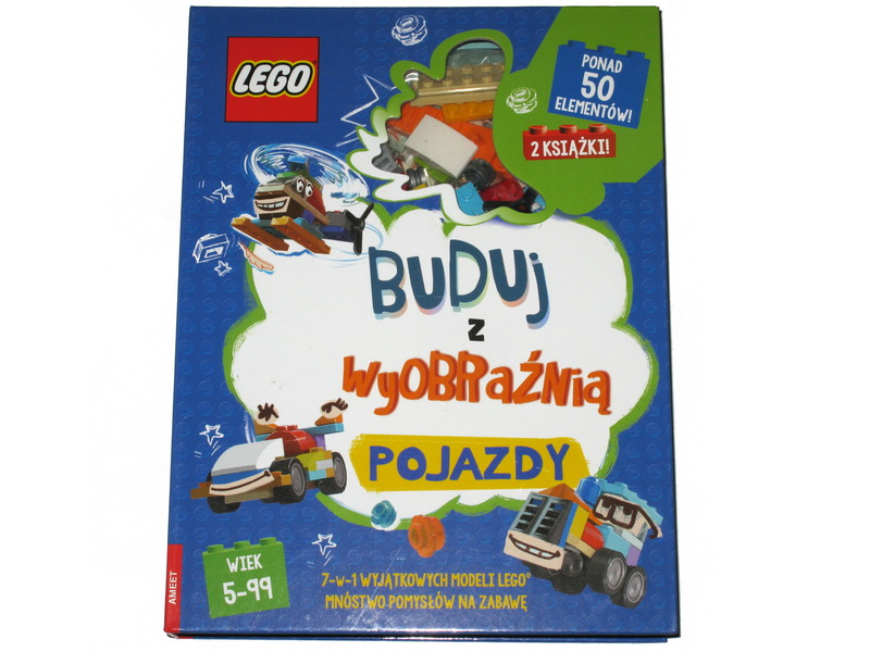 Buduj z wyobraźnią - pojazdy (Polish Edition)