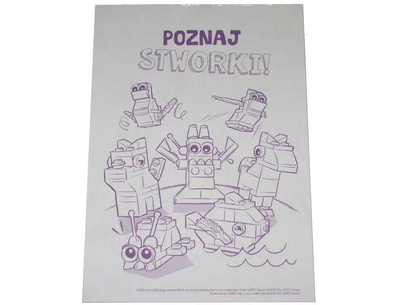 Buduj z wyobraźnią - Poznaj stworki! (Polish Edition) (included in book b19idea01pl)