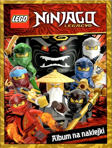NINJAGO Legacy - Album na naklejki (Softcover) (Polish Edition)