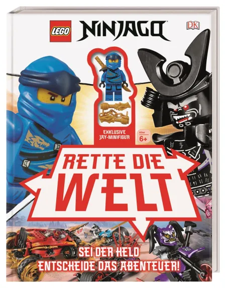 NINJAGO - Rette die Welt (Hardcover) (German Edition)
