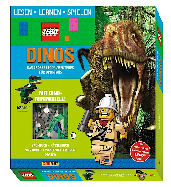 Dinos - Das Grosse LEGO Abenteuer für Dino-Fans (Box-Set) (German Edition)