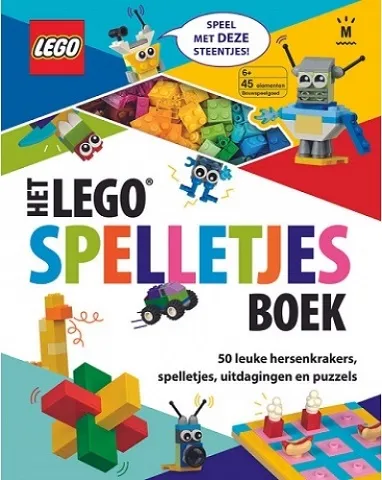 Het LEGO Spelletjes Boek (Hardcover) (Dutch Edition)
