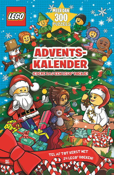 Adventskalender: Iedere Dag een LEGO Boekje! (Hardcover) (Dutch Edition)