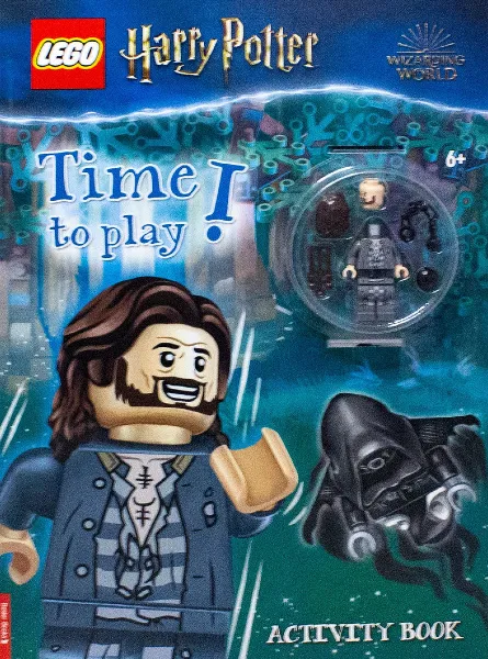 Harry Potter - Time to play! (Softcover) (English - UK Edition) {Sirius Black Minifigure}