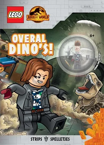 Jurassic World - Overal Dino's! (Softcover) (Dutch Edition)