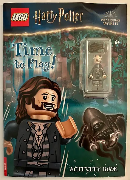 Harry Potter - Time to play! (Softcover) (English - UK Edition 2023) {Sirius Black Minifigure}