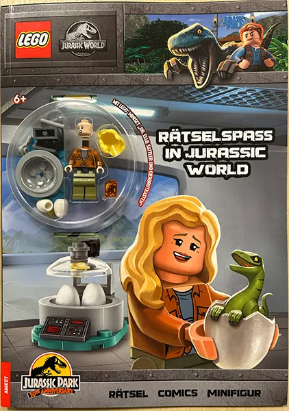 Jurassic World - Rätselspass in Jurassic World (Softcover) (German Edition)