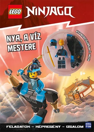 NINJAGO - Nya, a Víz Mestere (Softcover) (Hungarian Edition)