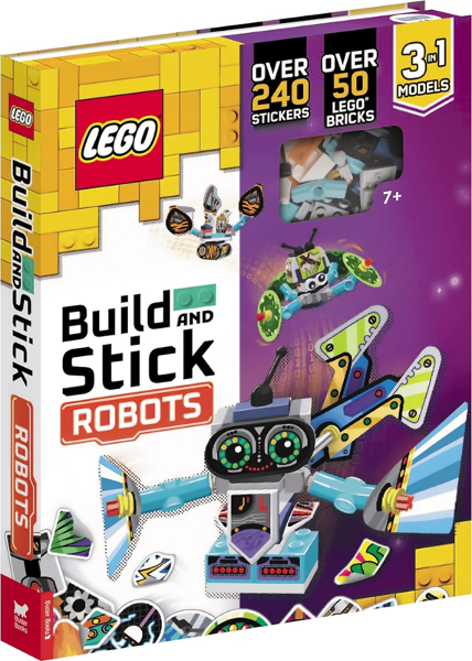 Build and Stick: Robots (Hardcover) (English - UK Edition)