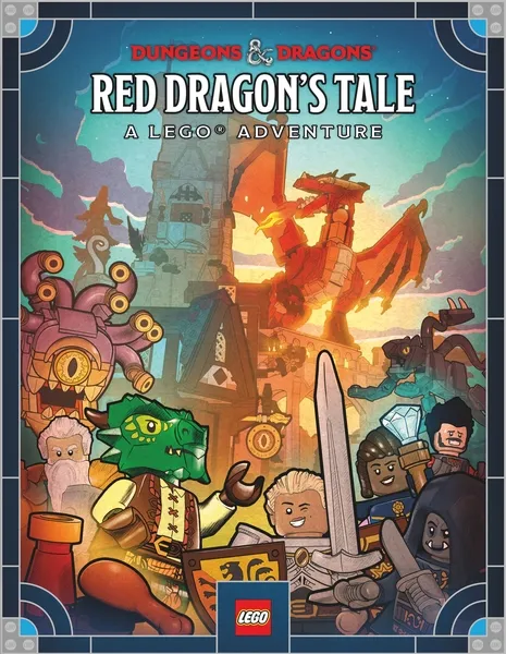 Dungeons & Dragons - Red Dragon's Tale: A LEGO Adventure (Softcover)