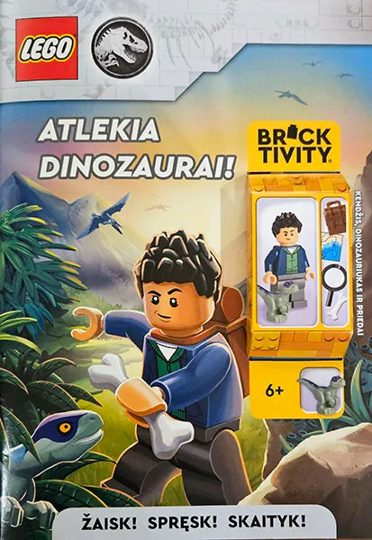 Jurassic World - Atlekia dinozaurai! (Softcover) (Lithuanian Edition)