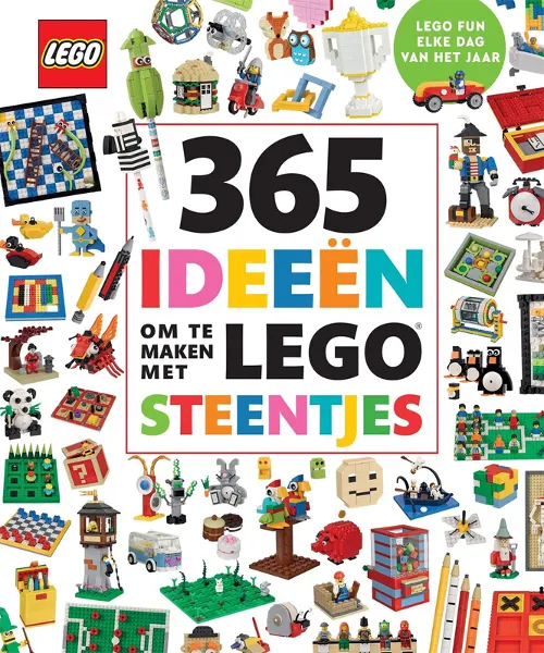 365 Ideeën om te Maken met LEGO Steentjes (Hardcover) (Dutch Edition)