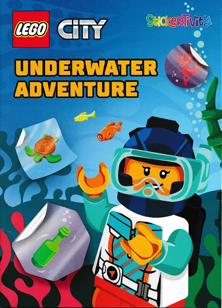 City - Underwater Adventure - StickerTivity (Softcover)