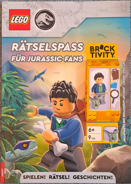 Jurassic World - Rätselspass für Jurassic-Fans (Softcover) (German Edition)