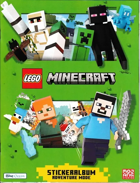 Minecraft - Stickeralbum: Adventure Mode (Softcover) (German Edition)