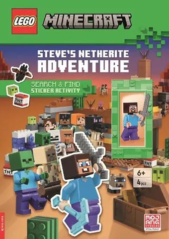 Minecraft - Steve's Netherite Adventure (Softcover) (English - UK Edition)