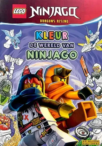 NINJAGO - Kleur de Wereld van Ninjago (Softcover) (Dutch Edition)