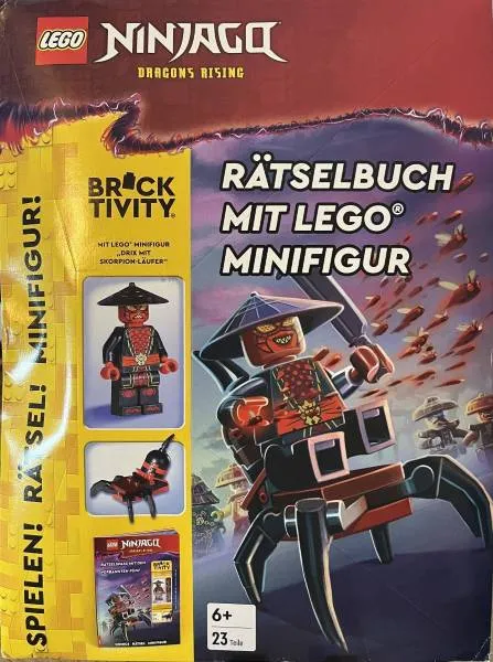 NINJAGO - Rätselspass mit den Verbannten Fünf (Softcover) (German Edition)