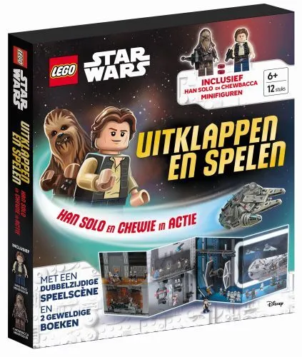 Star Wars - Uitklappen en Spelen: Han Solo en Chewie in Actie (Box Set) (Dutch Edition)