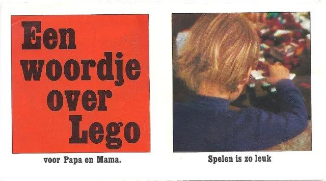 Een woordje over Lego Booklet (b3050-be1)