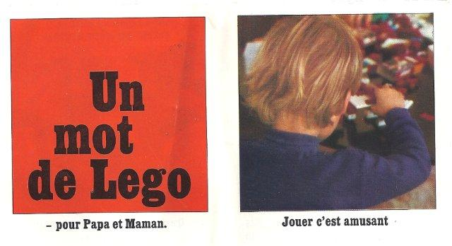 Un mot de Lego Booklet (b3050-be2)