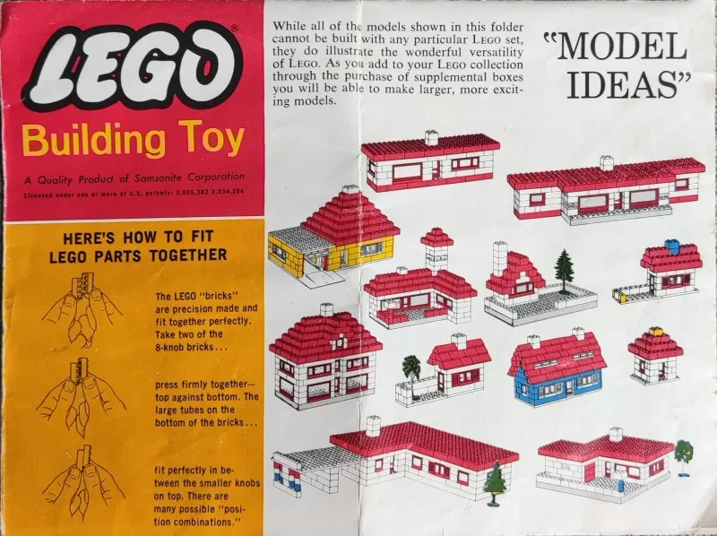 Idea Brochure Samsonite 'Model Ideas' - 1966 Late Issue (K-2236)