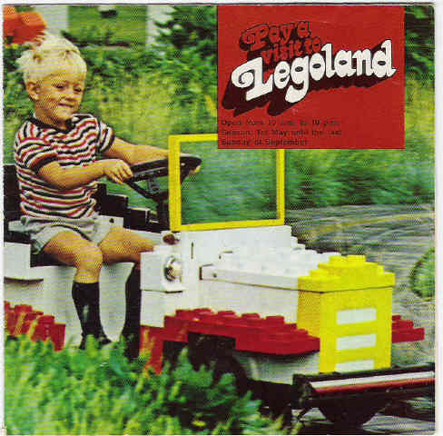 LEGOLAND Denmark Information Leaflet 1973 'Pay a visit to Legoland' (97725 - Eng)