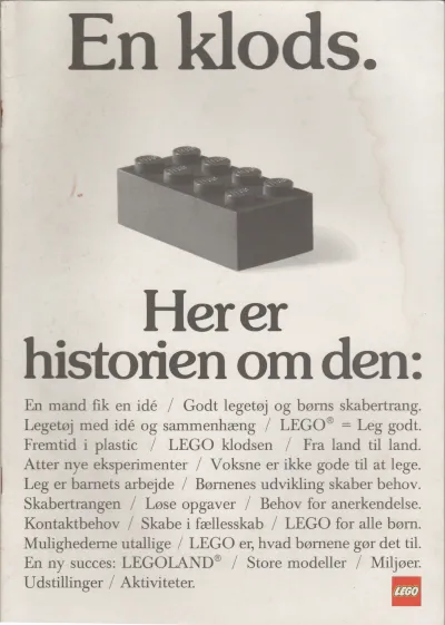 En klods. Her er historien om den