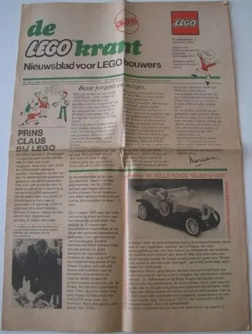 Newspaper 'De LEGO Krant' no. 2 - 1976