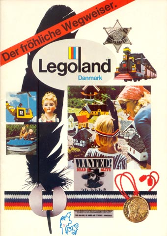 LEGOLAND Denmark Park Guide 1978 with Map