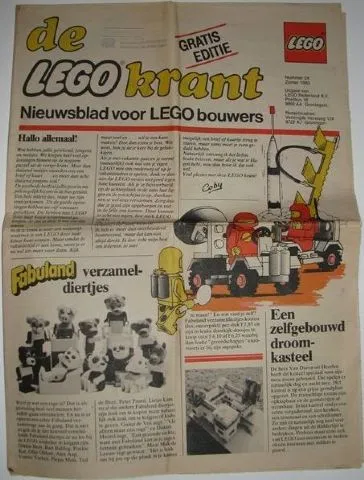 Newspaper 'De LEGO Krant' no. 24 - 1983