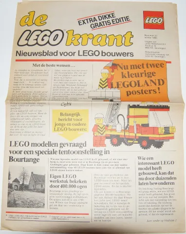 Newspaper 'De LEGO Krant' no. 23 - 1983