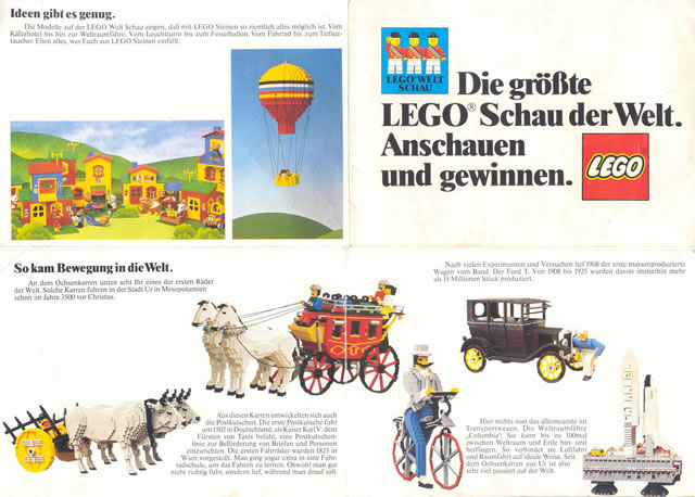 World Show Insert - Germany - Brochure 1983