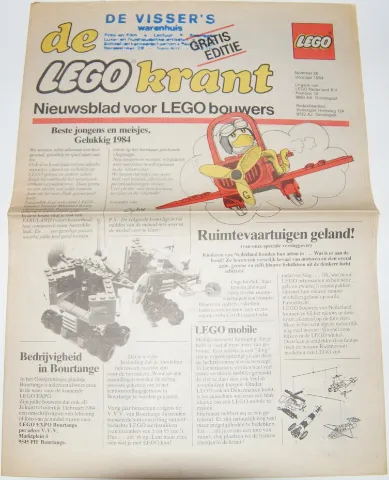 Newspaper 'De LEGO Krant' no. 26 - 1984