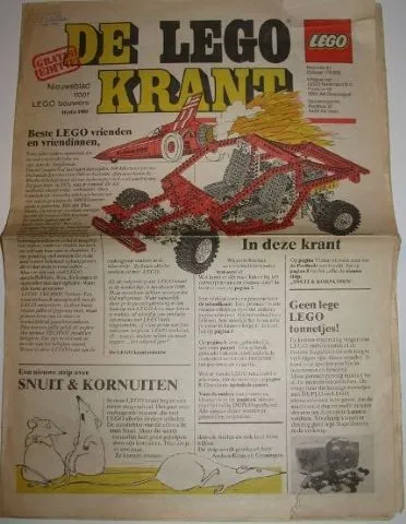 Newspaper 'De LEGO Krant' no. 41 - 1988