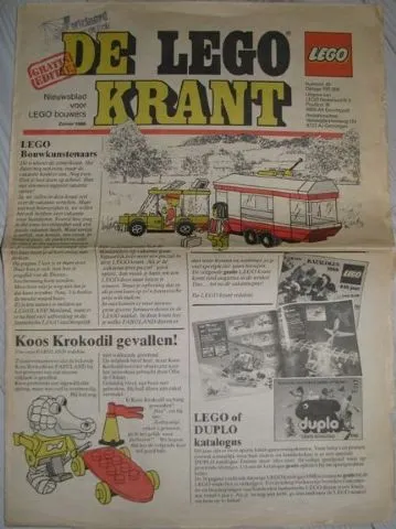 Newspaper 'De LEGO Krant' no. 40 - 1988