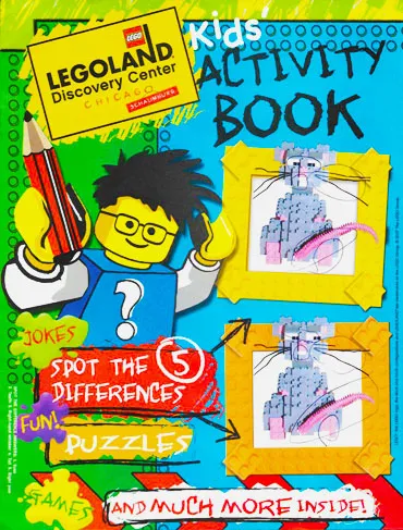 LEGOLAND Discovery Center Chicago Schaumburg Kids' Activity Book