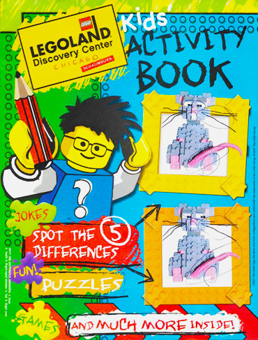 LEGOLAND Discovery Center Chicago Schaumburg Kids' Activity Book