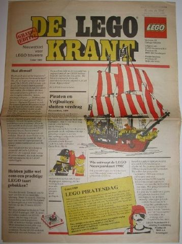 Newspaper 'De LEGO Krant' no. 43 - 1989