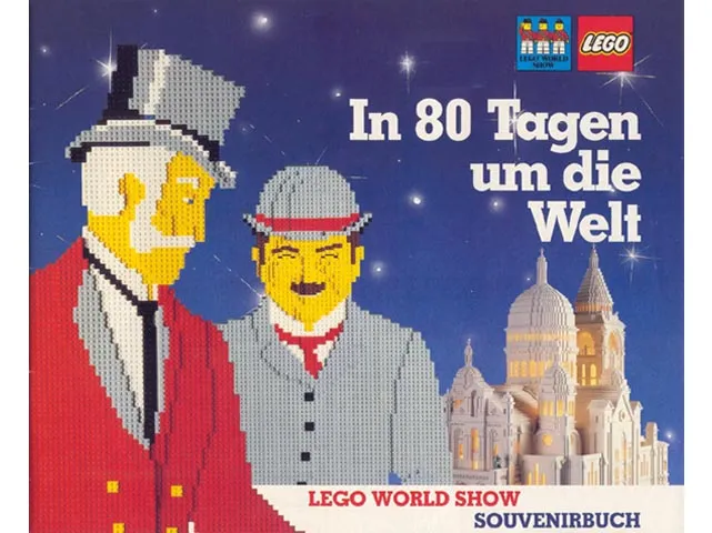 LEGO World Show Souvenirbuch - In 80 Tagen um die Welt:
