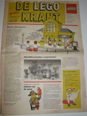 Newspaper 'De LEGO Krant' no. 52 - 1991