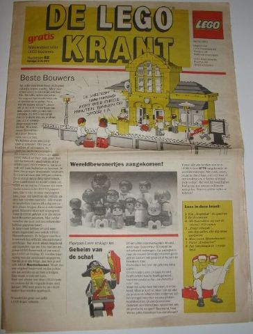 Newspaper 'De LEGO Krant' no. 52 - 1991