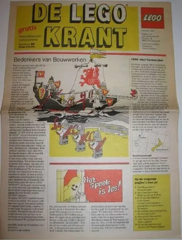 Newspaper 'De LEGO Krant' no. 54 - 1992