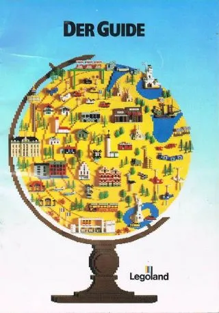 LEGOLAND Denmark Guide Book with Map 1993
