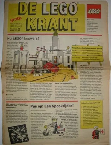 Newspaper 'De LEGO Krant' no. 56 - 1993