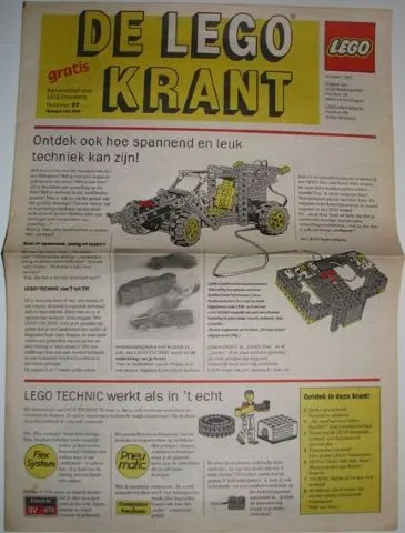 Newspaper 'De LEGO Krant' no. 57 - 1993