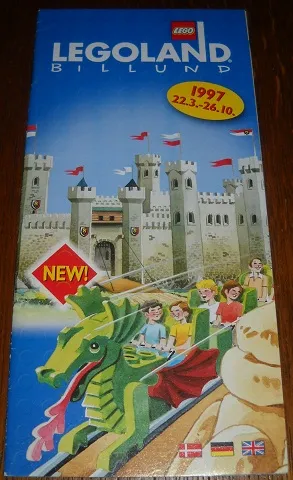 LEGOLAND Denmark Park Guide 1997 with Map
