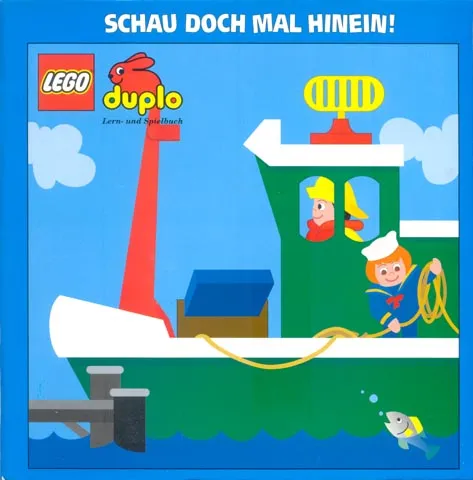 Duplo - SCHAU DOCH MAL HINEIN! (Look inside!) illustrated by Michael Smollin