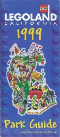 LEGOLAND California Park Guide 1999 with Map