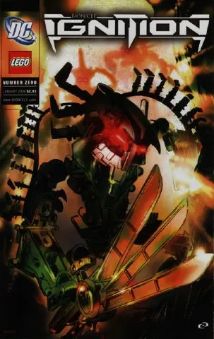 Bionicle Ignition # 0 January 2006 (Foldout Poster)